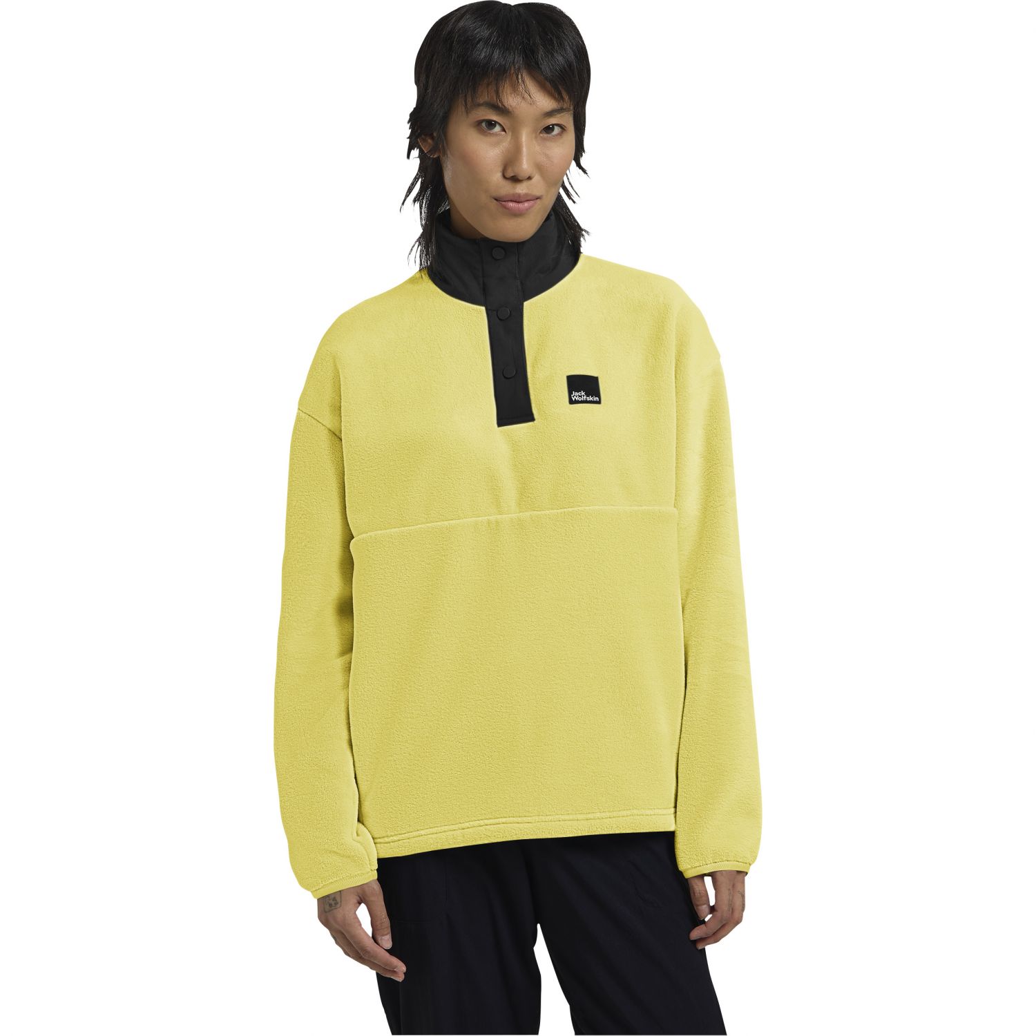Jack Wolfskin Sumetro fleecový dres, dámsky, žltý