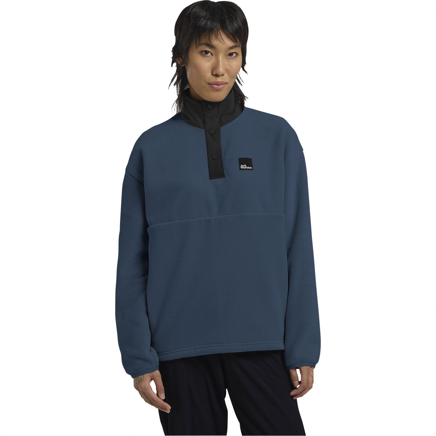 Jack Wolfskin Sumetro tricou fleece, femei, albastru