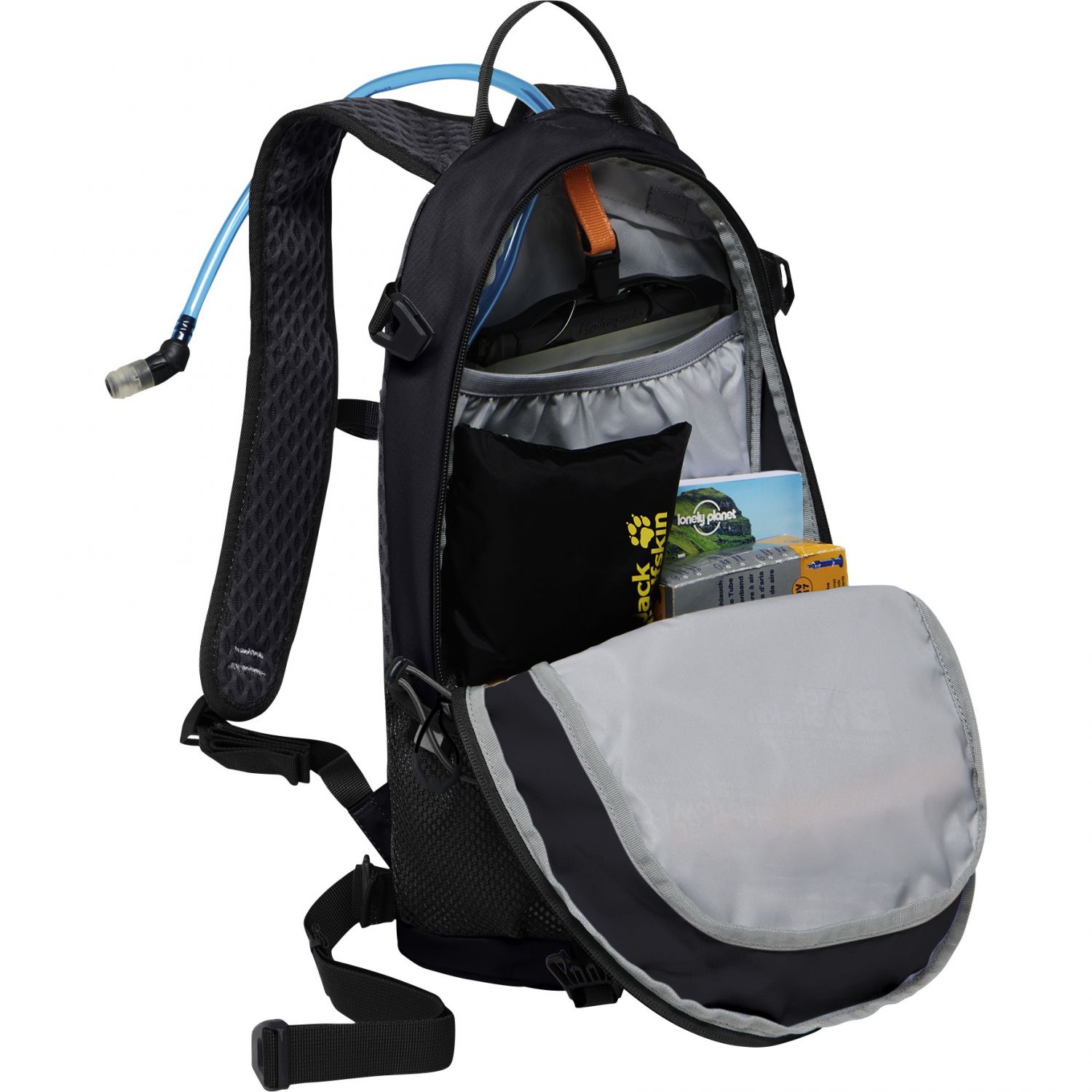 Jack Wolfskin Velocity 12, Rucksack, schwarz