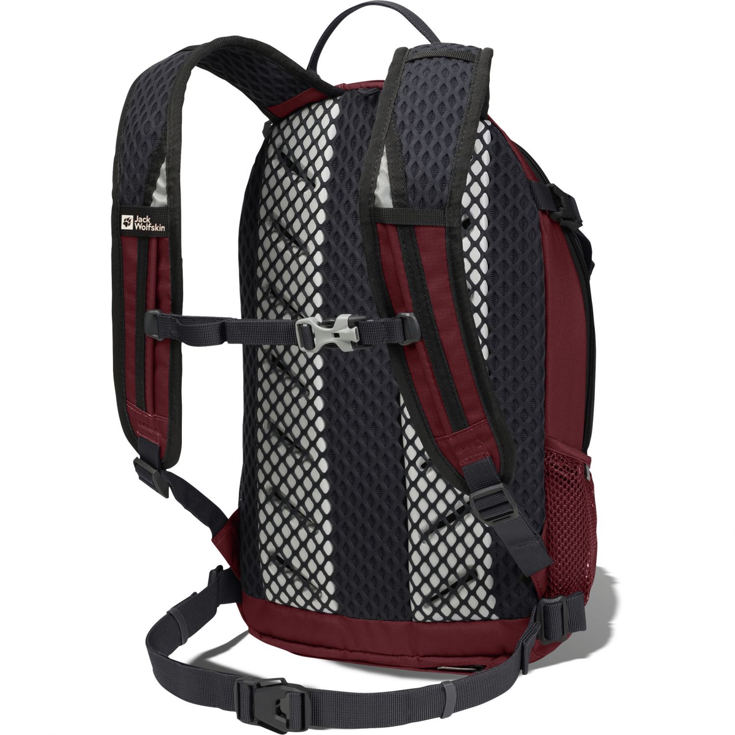 Jack Wolfskin Velocity 12, zaino, rosso scuro