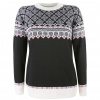 Jersey Kama Frida Merino, Negro, Mujer