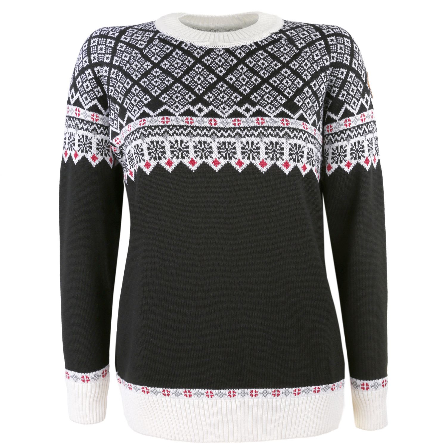 Jersey Kama Frida Merino, Negro, Mujer