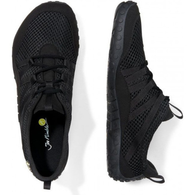 Joe Nimble Nimbletoes, scarpe da ginnastica, unisex, nero