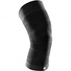 Joelheira de compressão desportiva Bauerfeind, joelheira, preto