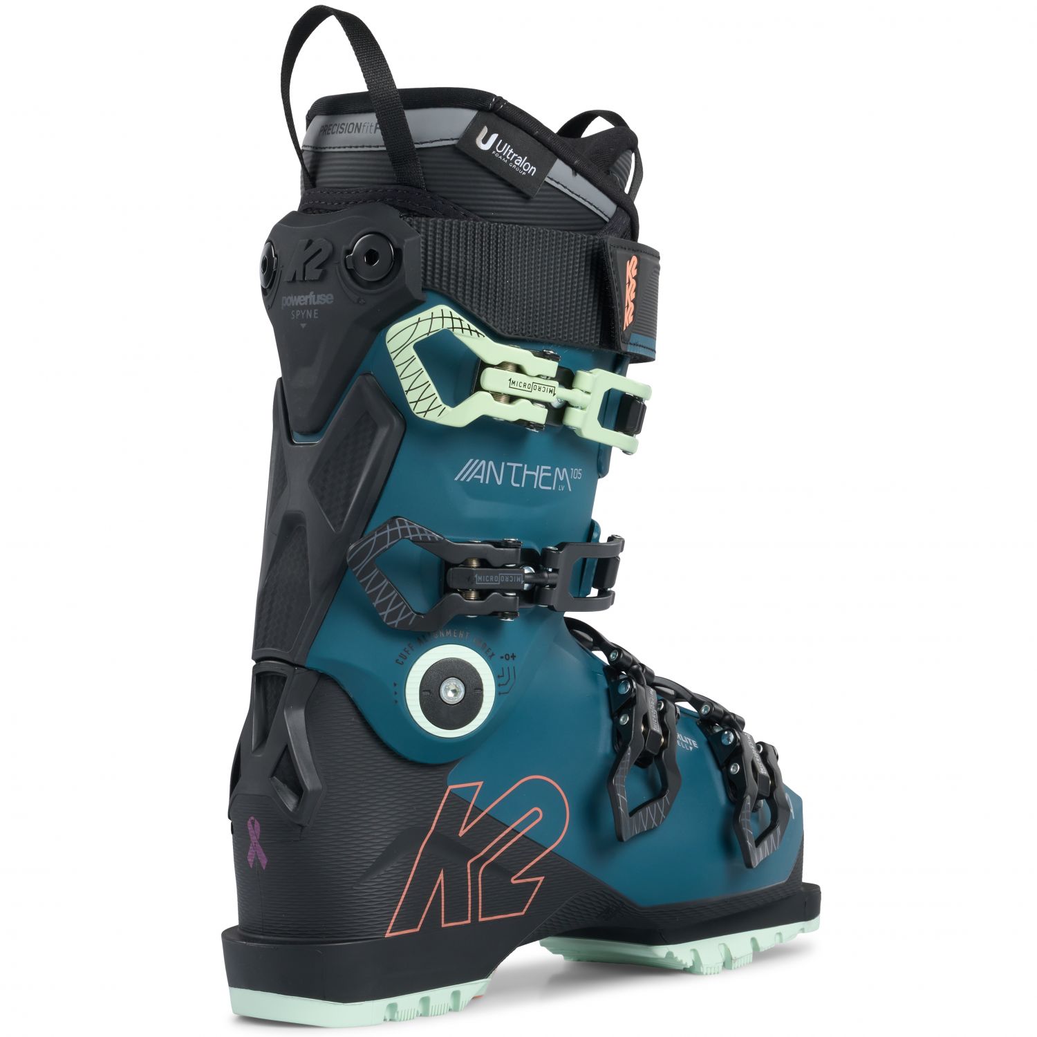K2 Anthem 105 MV, chaussures de ski, femmes, turquoise