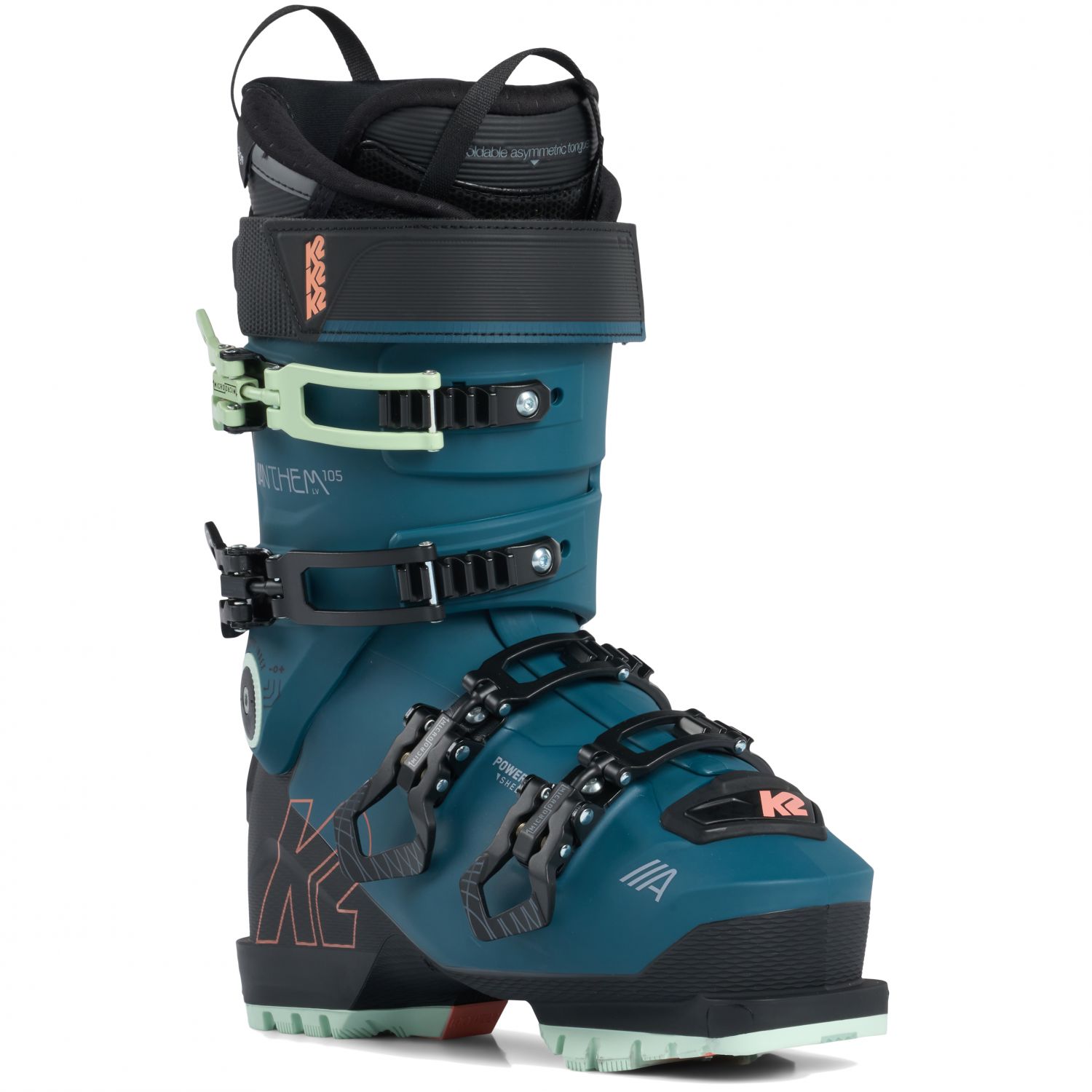 K2 Anthem 105 MV, chaussures de ski, femmes, turquoise