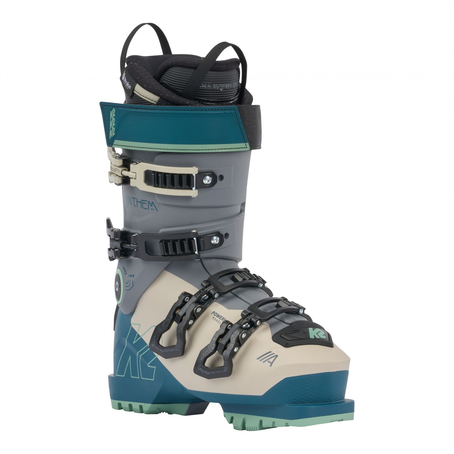 K2 Anthem 105 MV, ski boots, women, beige/blue