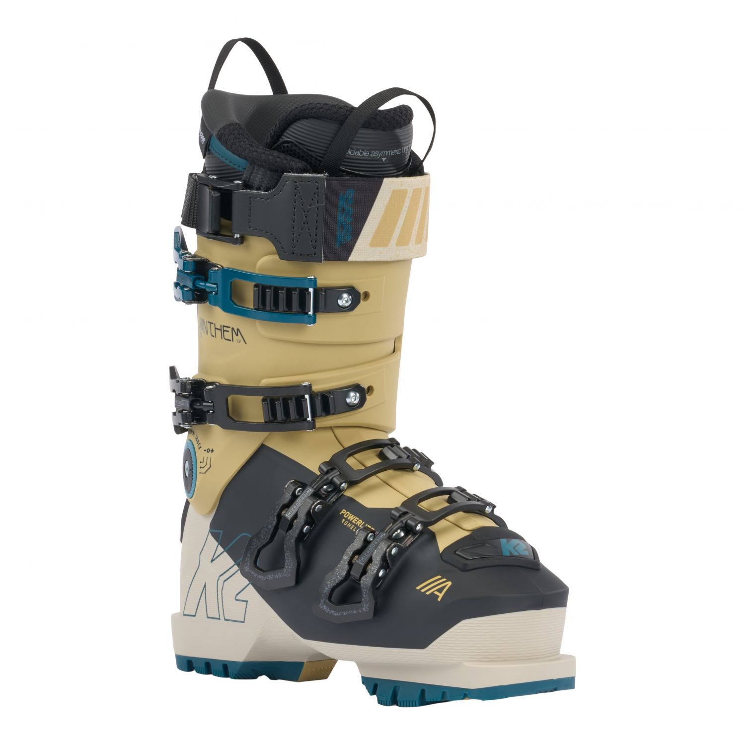 K2 Anthem 115 LV, scarponi da sci, donna, nero/beige