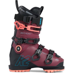 K2 Anthem 115 MV, ghete de schi, femei, roșu închis