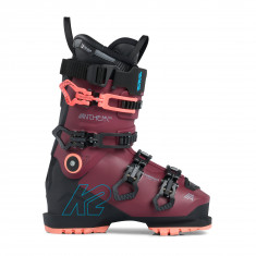 K2 Anthem 115 MV, scarponi da sci, donna, rosso scuro