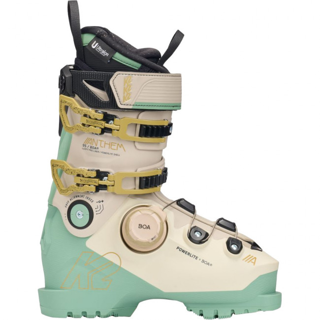 K2 Anthem 95 BOA, monot, naisten, beige/vaaleansininen