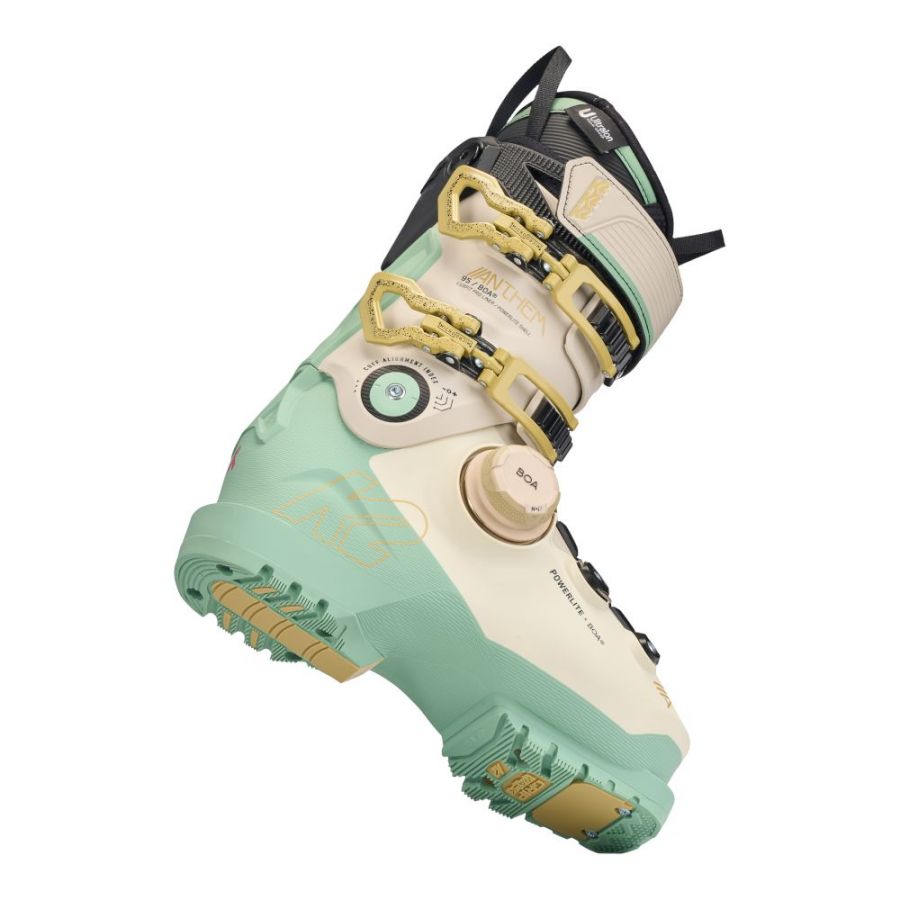 K2 Anthem 95 BOA, Pjäxor, Dam, Beige/Ljusblå