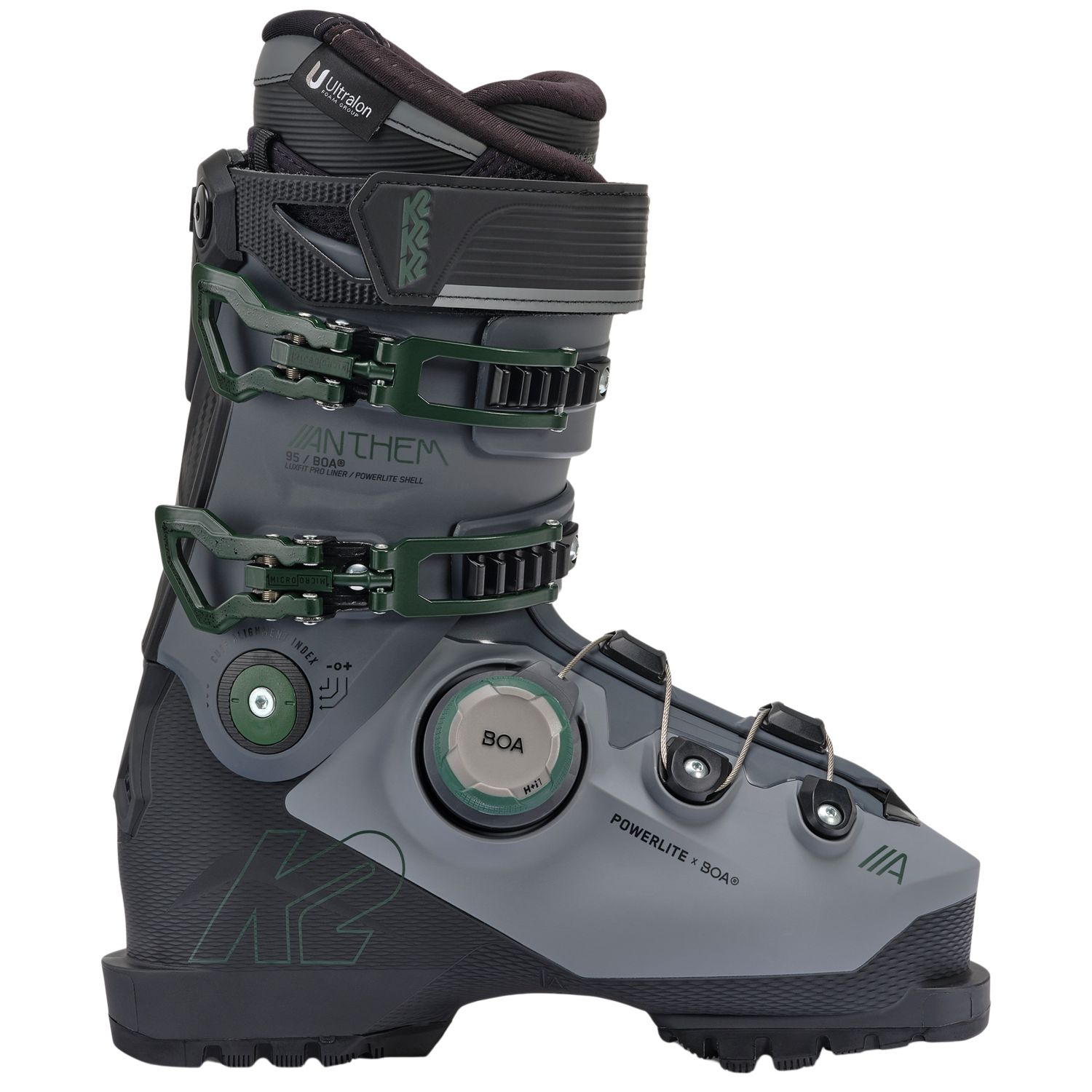 K2 Anthem 95 BOA, ski boots, women, grey