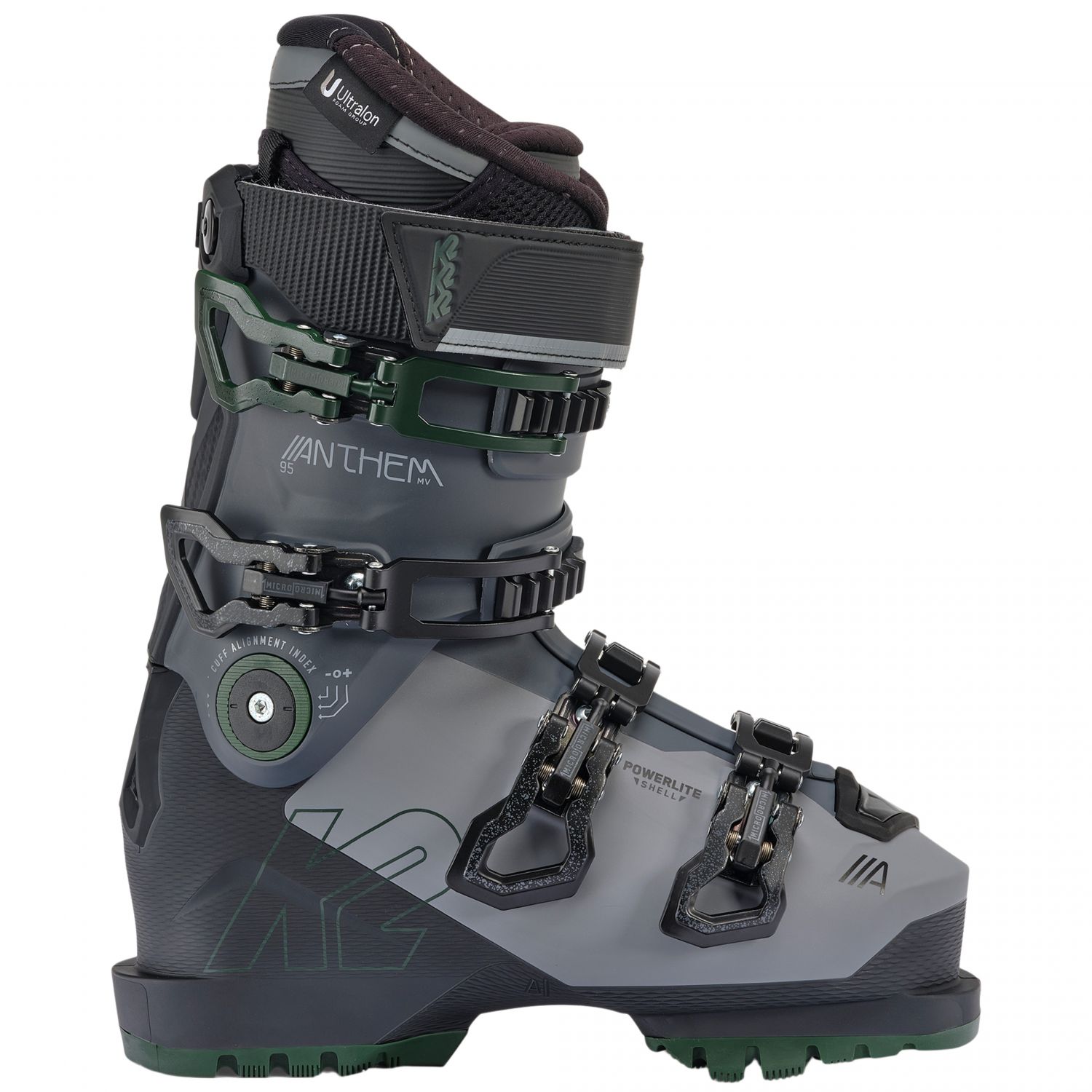 K2 Anthem 95 MV, chaussures de ski, femmes, gris