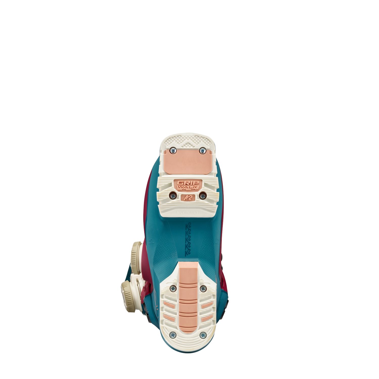 K2 Anthem 95 Zonal BOA, scarponi da sci, uomo, verde/rosso