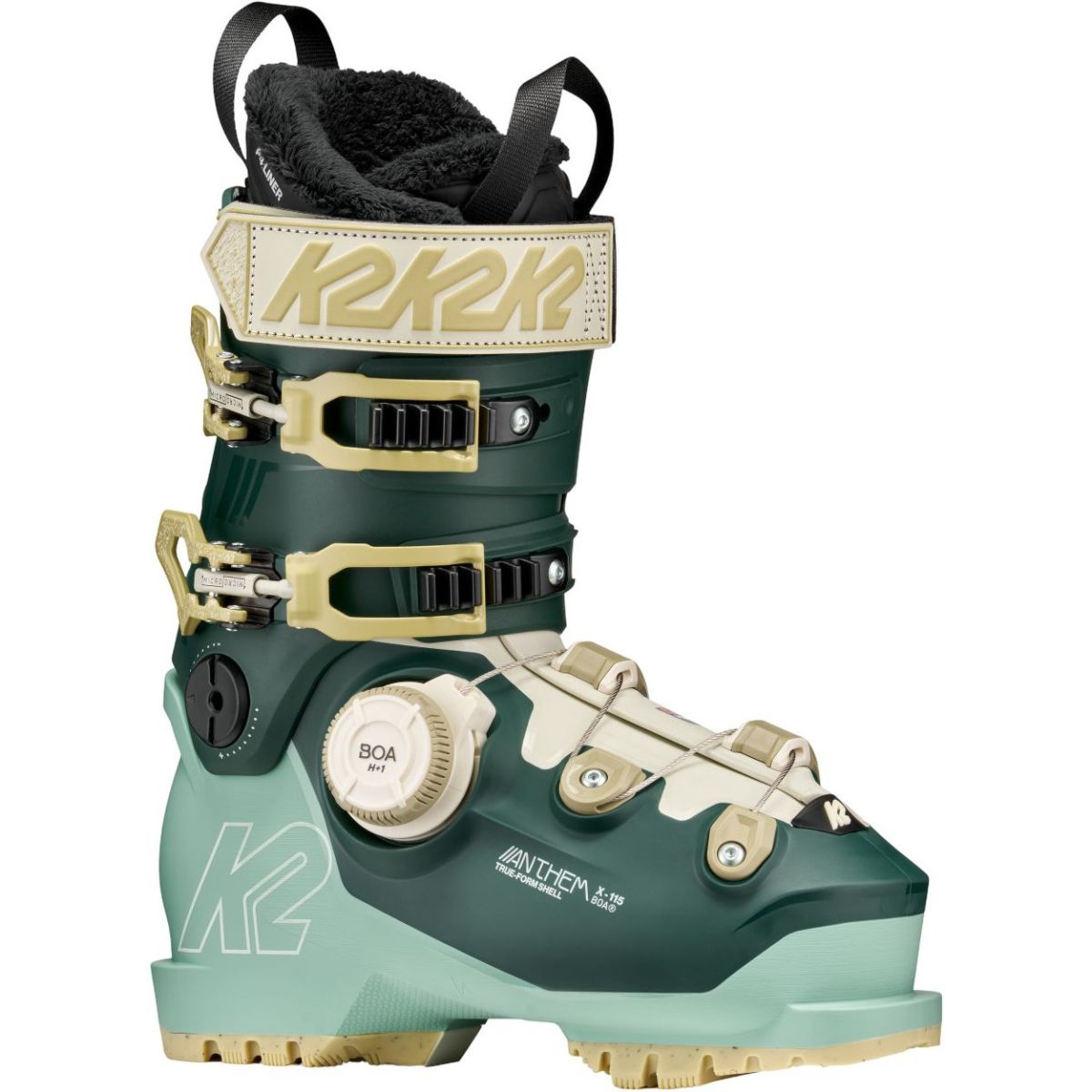 K2 Anthem X 115 BOA, laskettelumonot, miesten, vihreä