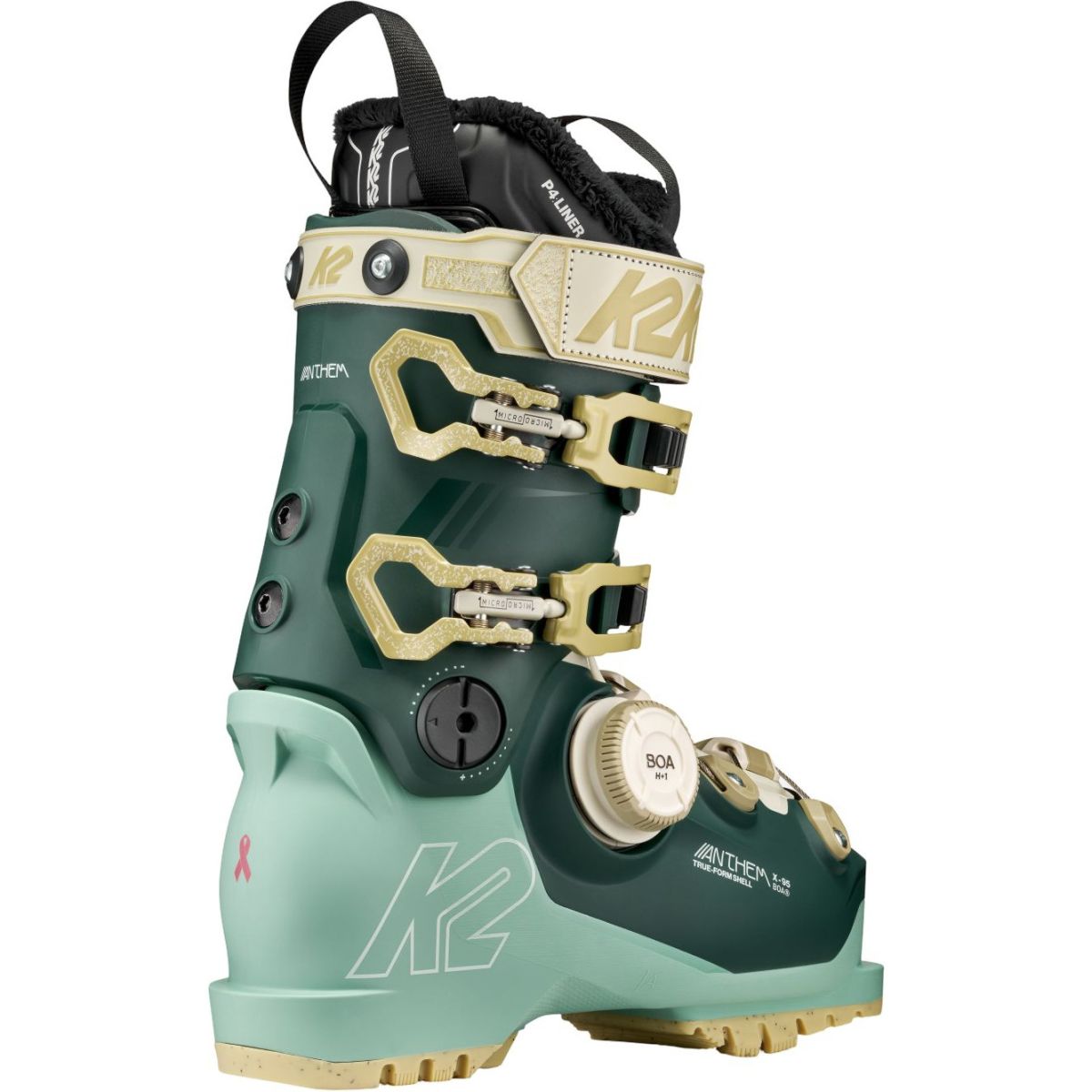 K2 Anthem X 95 BOA, skistøvler, herre, grøn