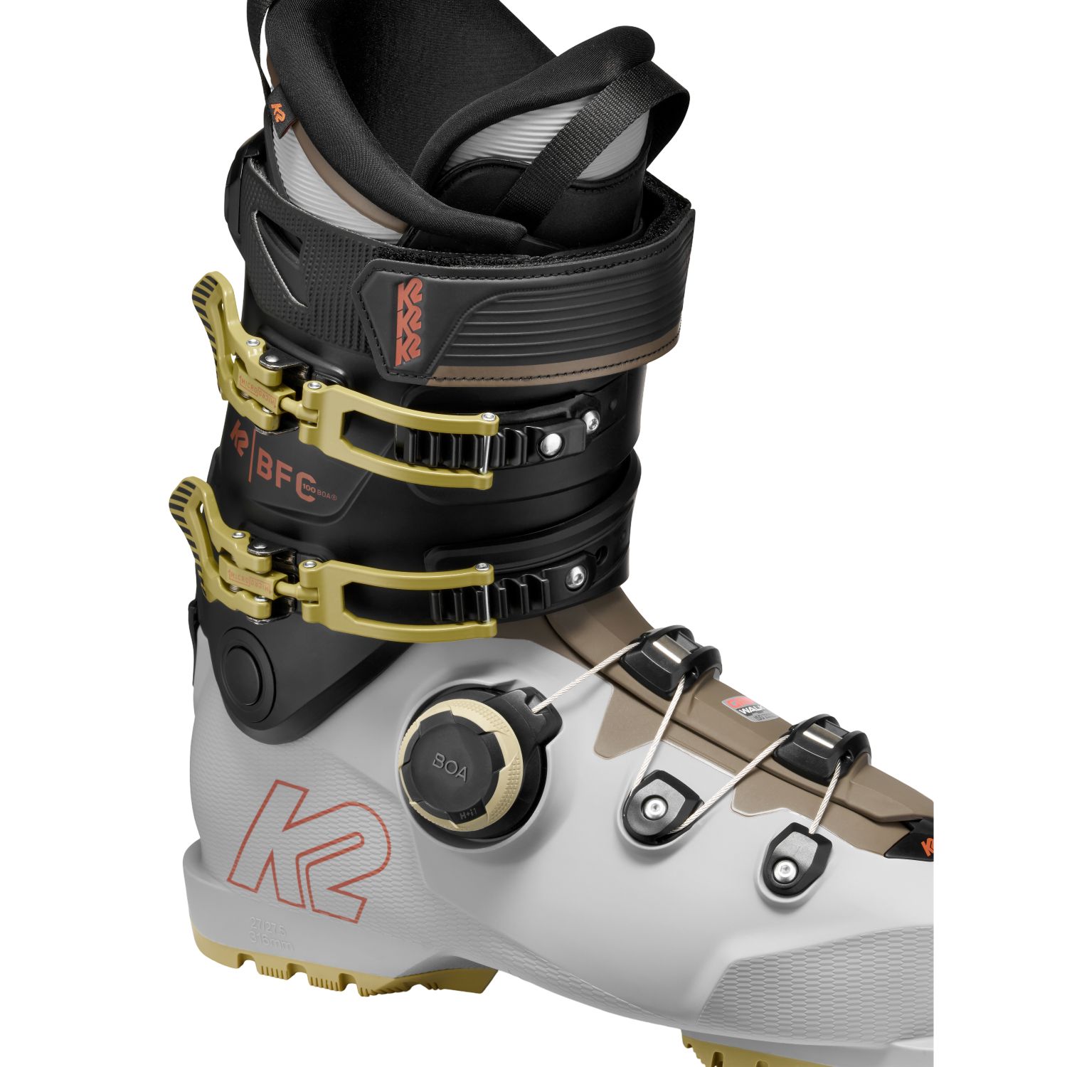 K2 BFC 100 BOA, Skischuhe, Herren, grau/schwarz