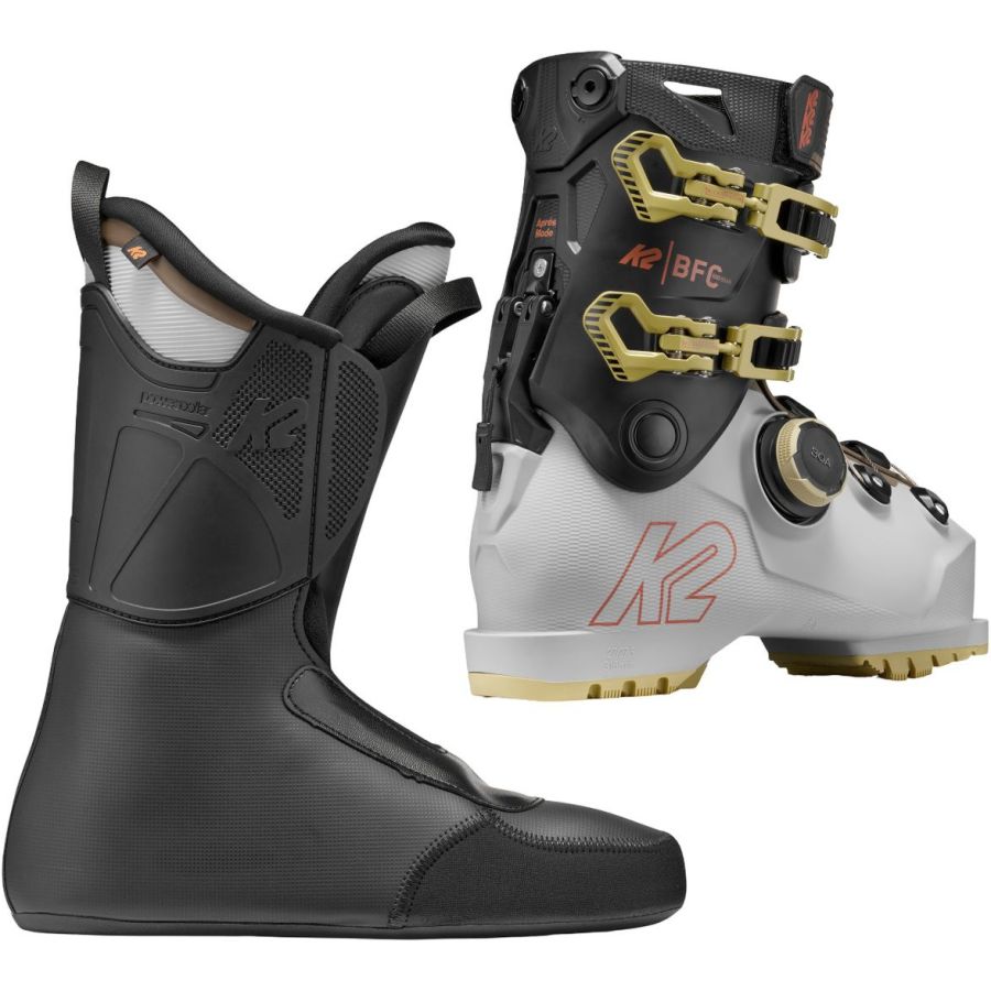 K2 BFC 100 BOA, skistøvler, herre, grå/sort