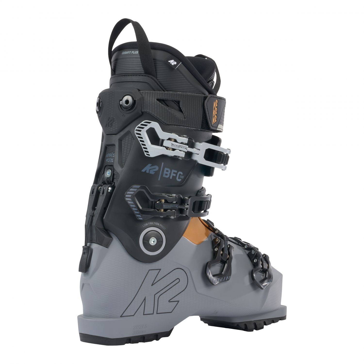 K2 BFC 100, ski boots, men, grey