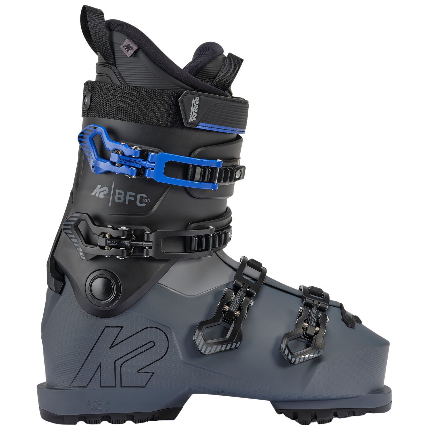 K2 BFC 100, skischoenen, meneer, zwart/grijs