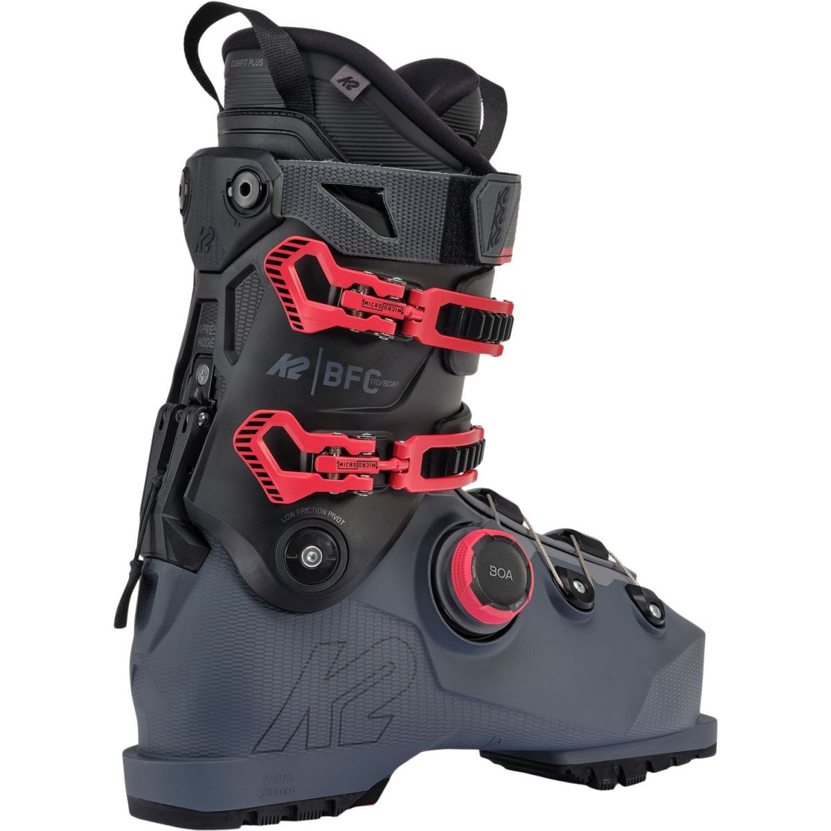K2 BFC 110 BOA, Skistøvler, Herre, Black/Grey