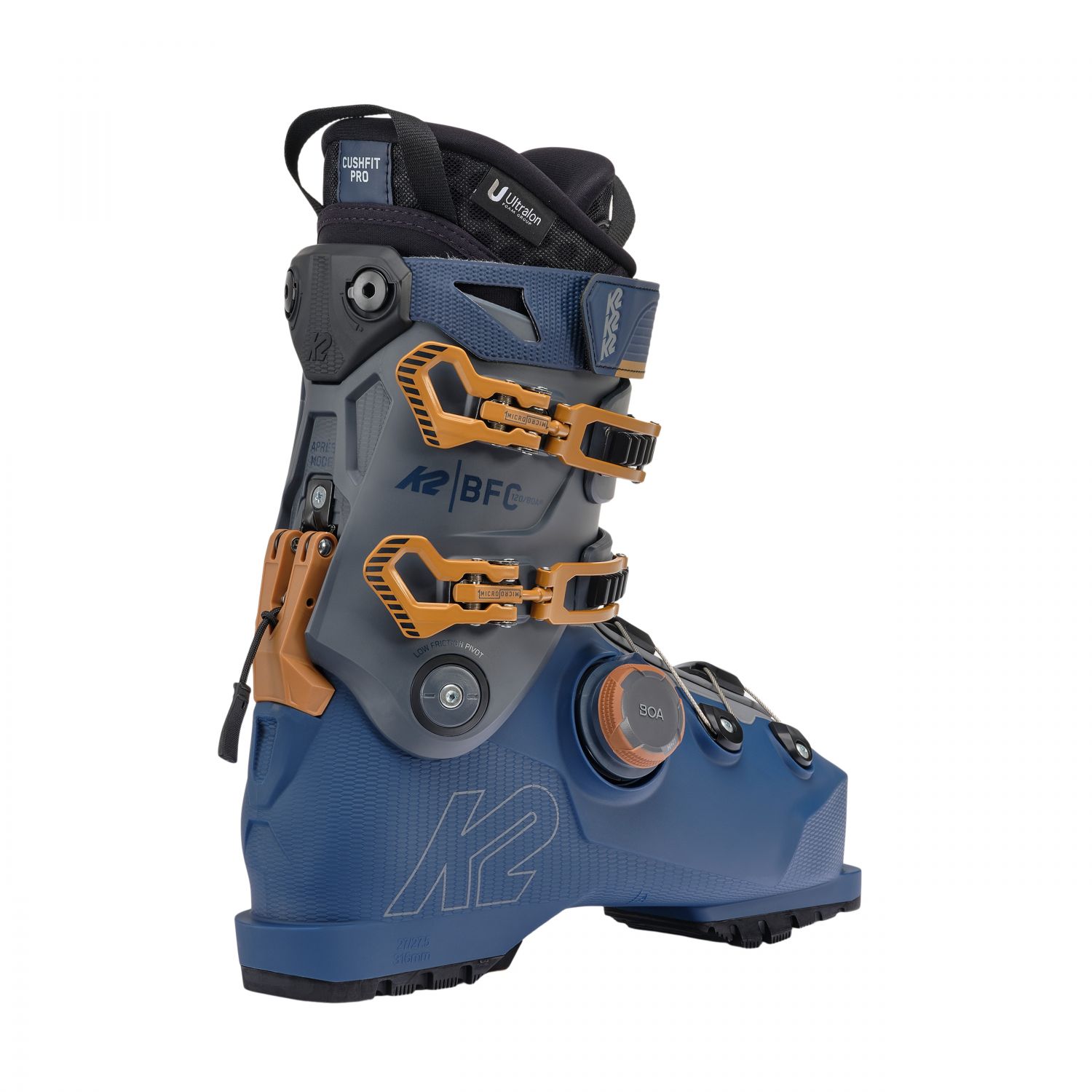 K2 BFC 120 BOA, skischoenen, meneer, grijs/donkerblauw