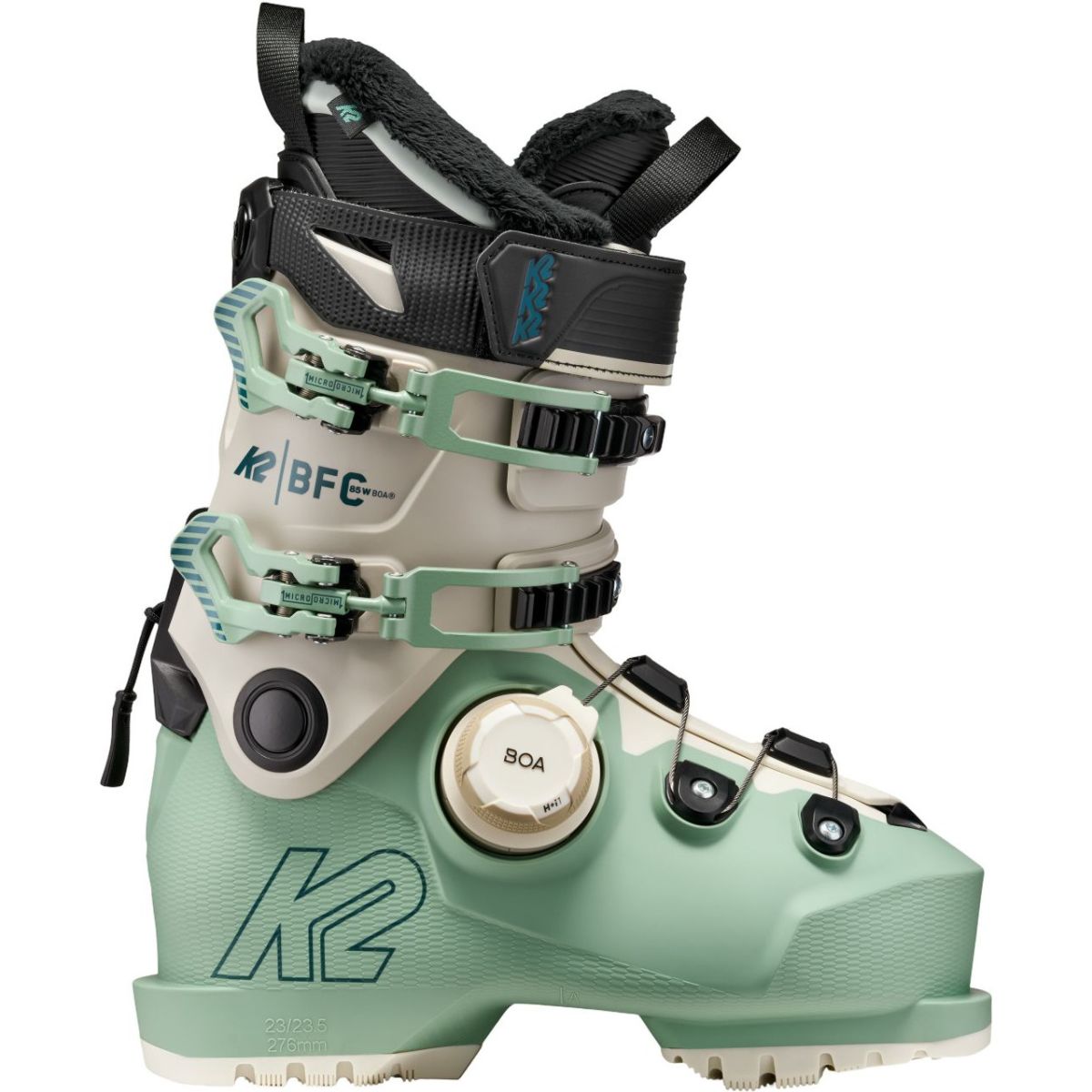 K2 BFC 85 BOA, lyžařské boty, dámské, zelená/bílá