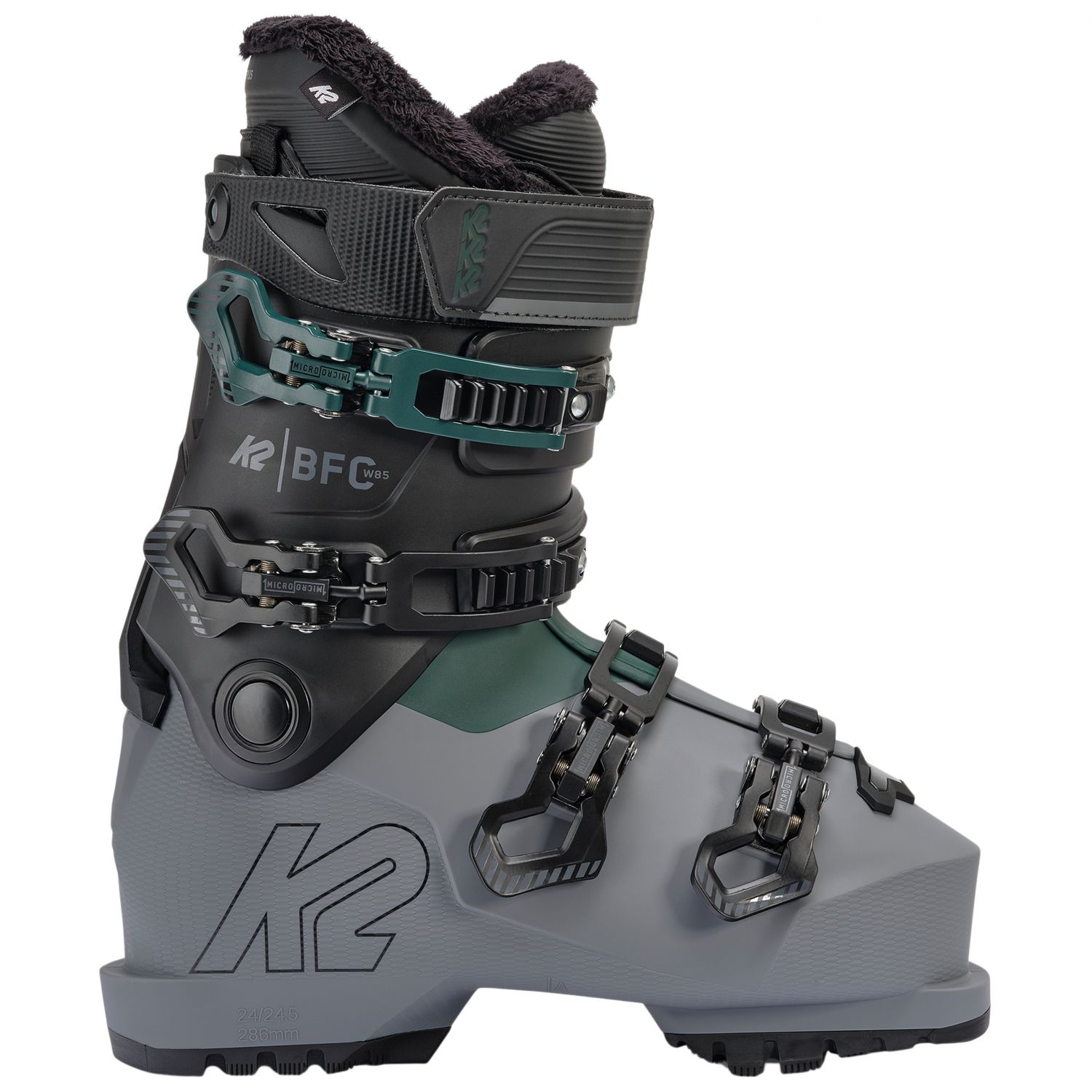 K2 BFC 85, chaussures de ski, femmes, noir/gris