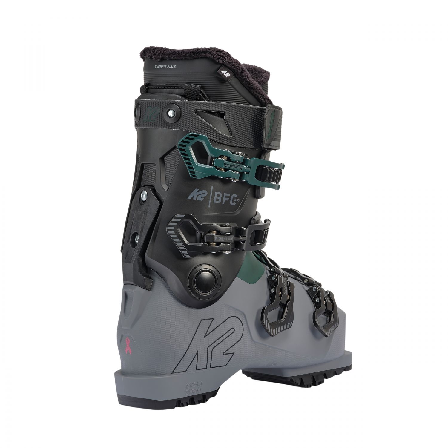 K2 BFC 85, skischoenen, dame, zwart/grijs