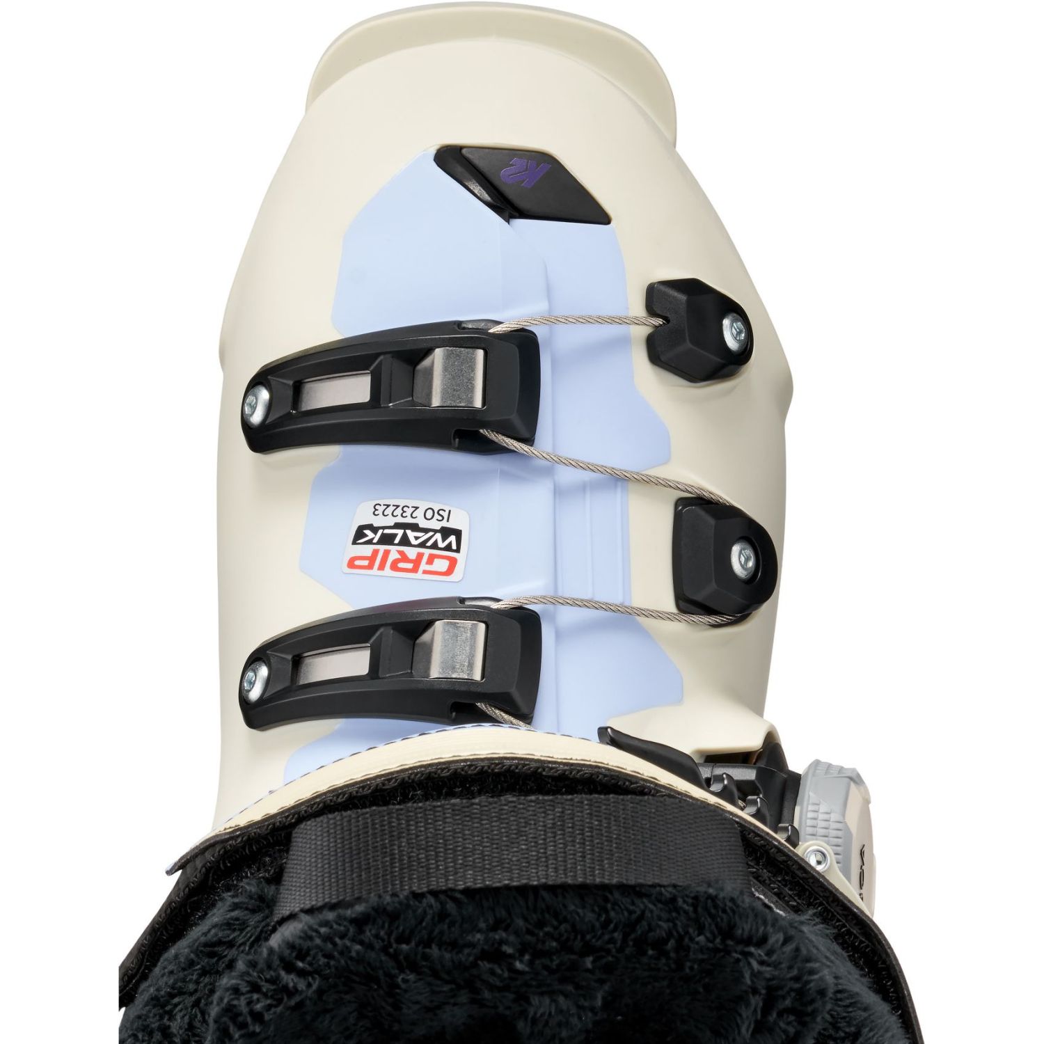 K2 BFC 95 BOA, Skistøvler, Dame, White/Grey/Light Blue