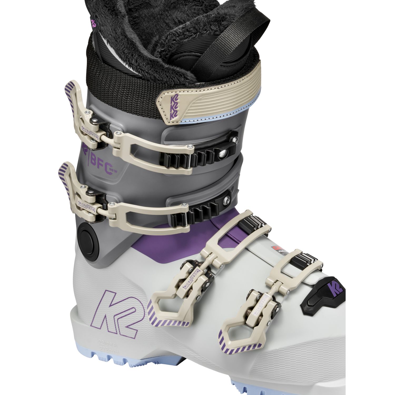K2 BFC 95, Pjäxor, Dam, Vit/Grå