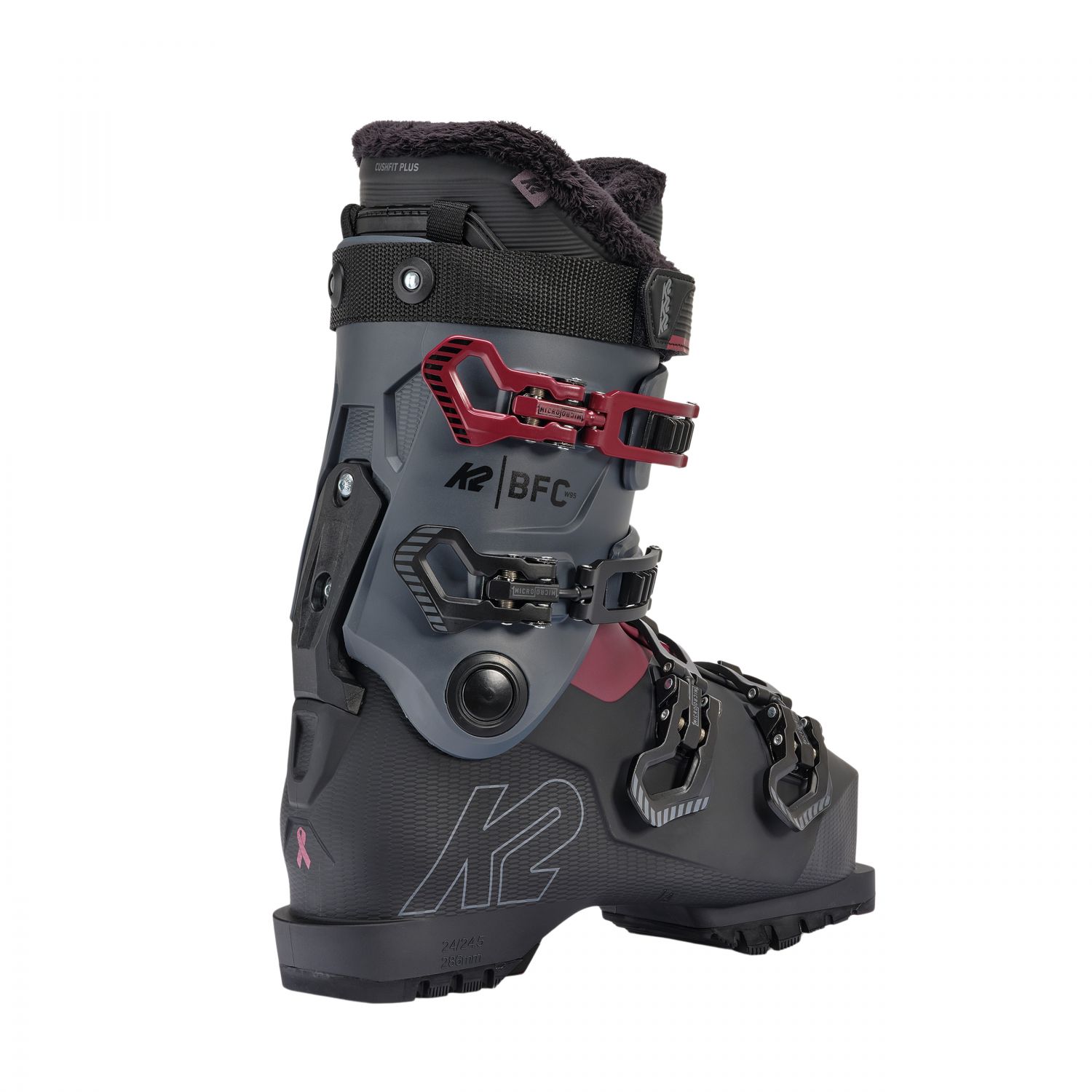 K2 BFC 95, ski boots, women, grey/black
