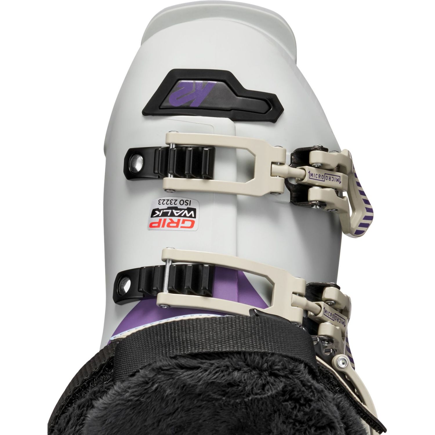 K2 BFC 95, Skistøvler, Dame, White/Grey/Purple