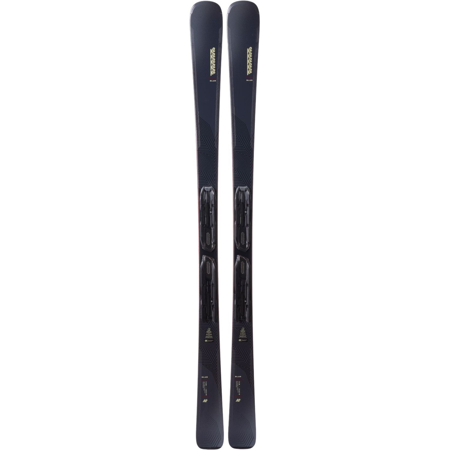 K2 Blur 74 Feminino + ERC 11 TCX Leve QC