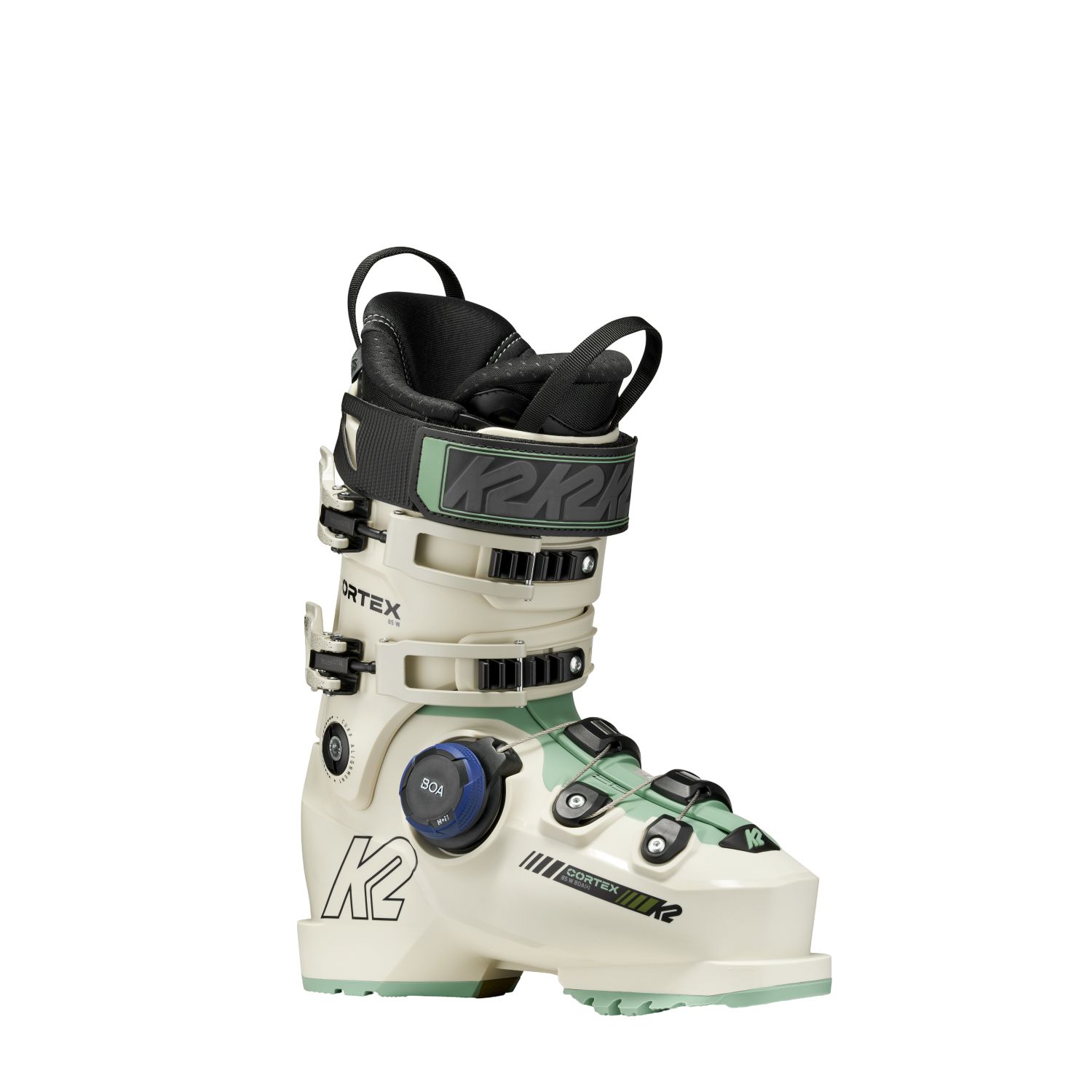 K2 Cortex 85 BOA, skistøvler, dame, hvid