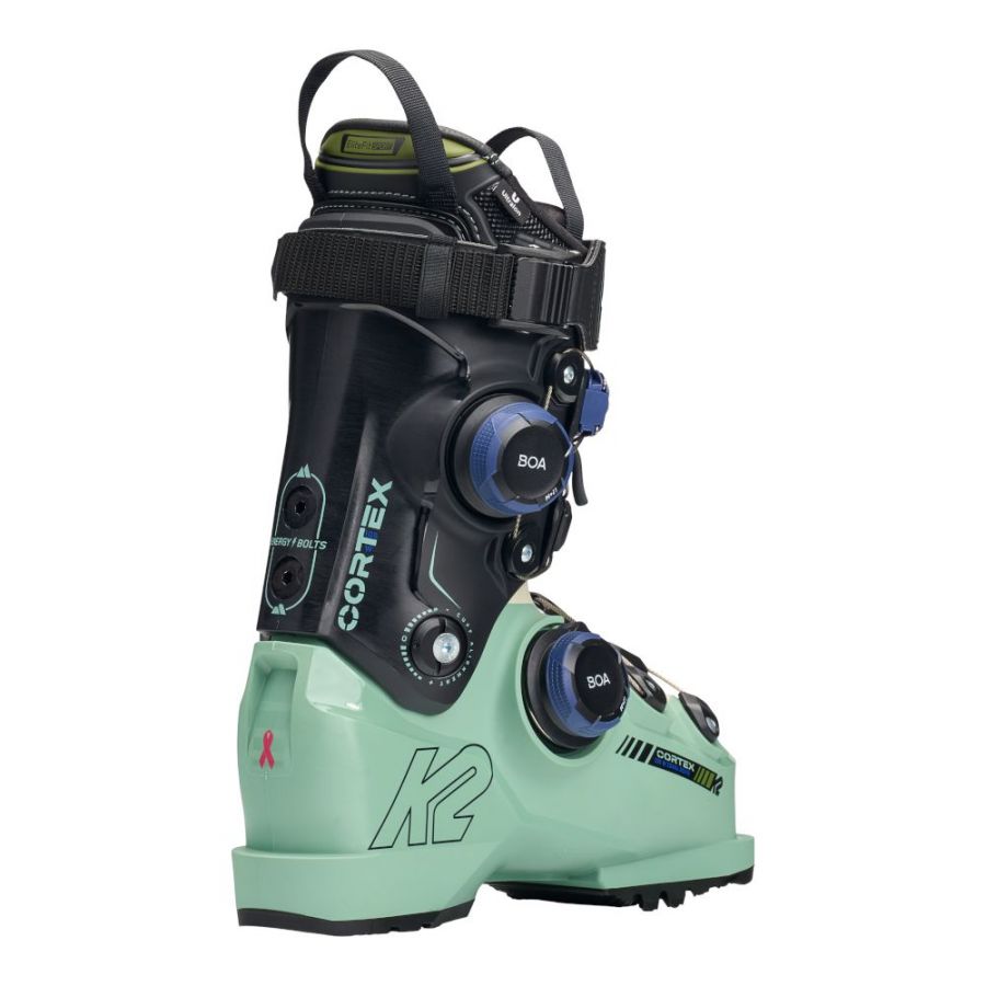 K2 Cortex Zonal 105 BOA, ghete de schi, femei, negru/albastru deschis