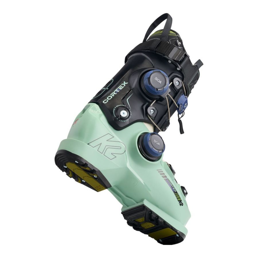 K2 Cortex Zonal 105 BOA, ghete de schi, femei, negru/albastru deschis