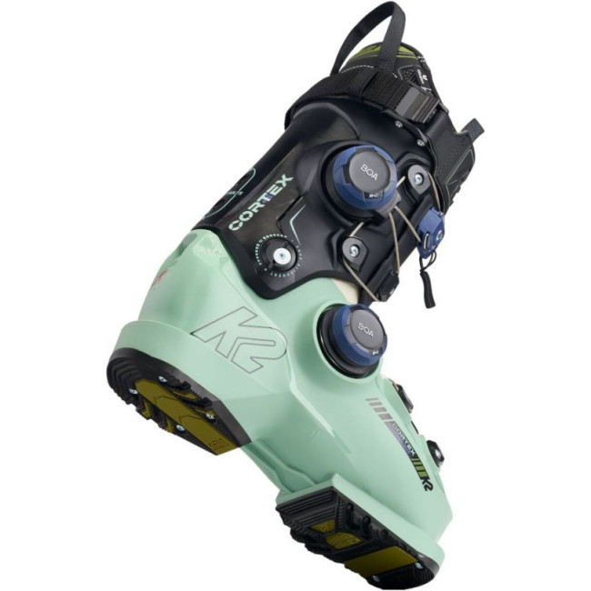 K2 Cortex Zonal 105 BOA, Skischuhe, Damen, schwarz/hellblau