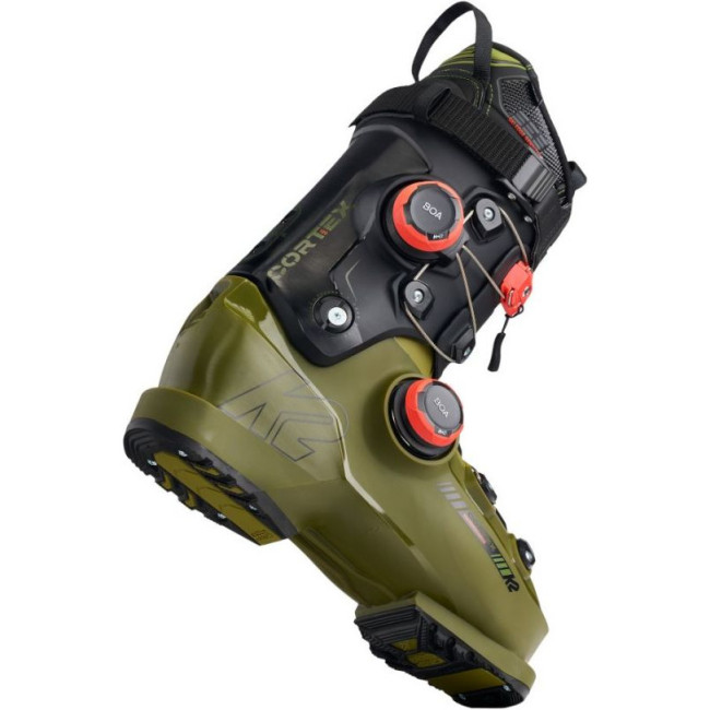 K2 Cortex Zonal 120 BOA, botas de esqui, homem, preto/verde