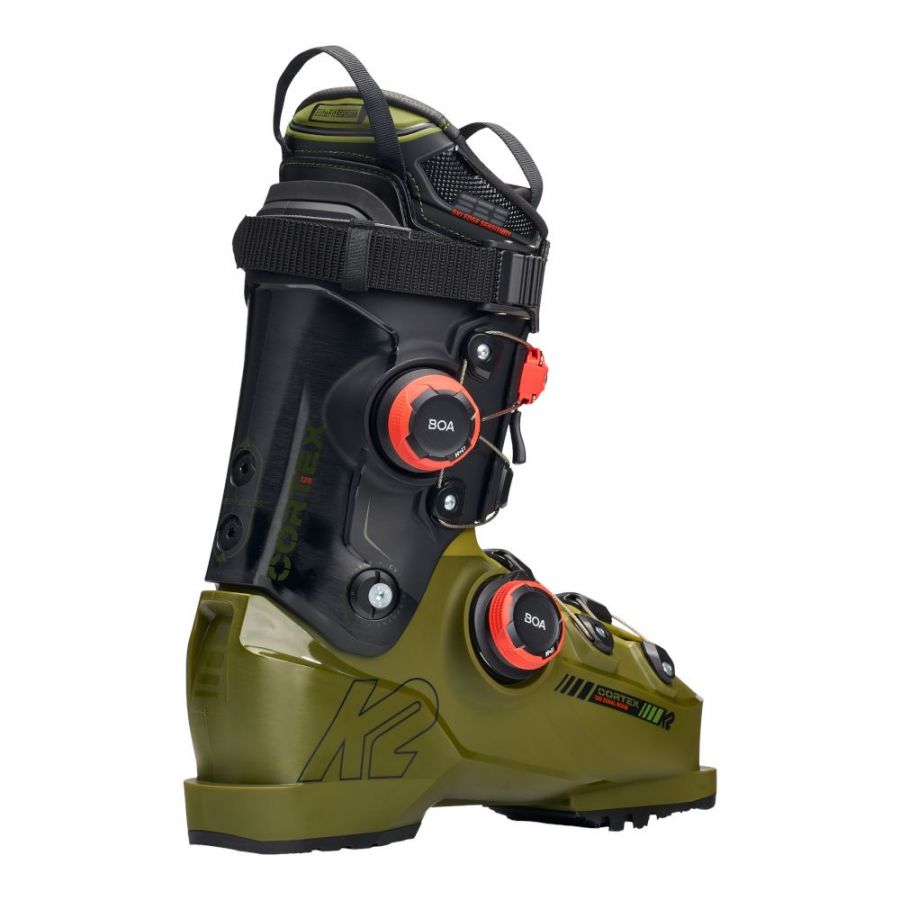 K2 Cortex Zonal 120 BOA, buty narciarskie, m?skie, czarne/zielone