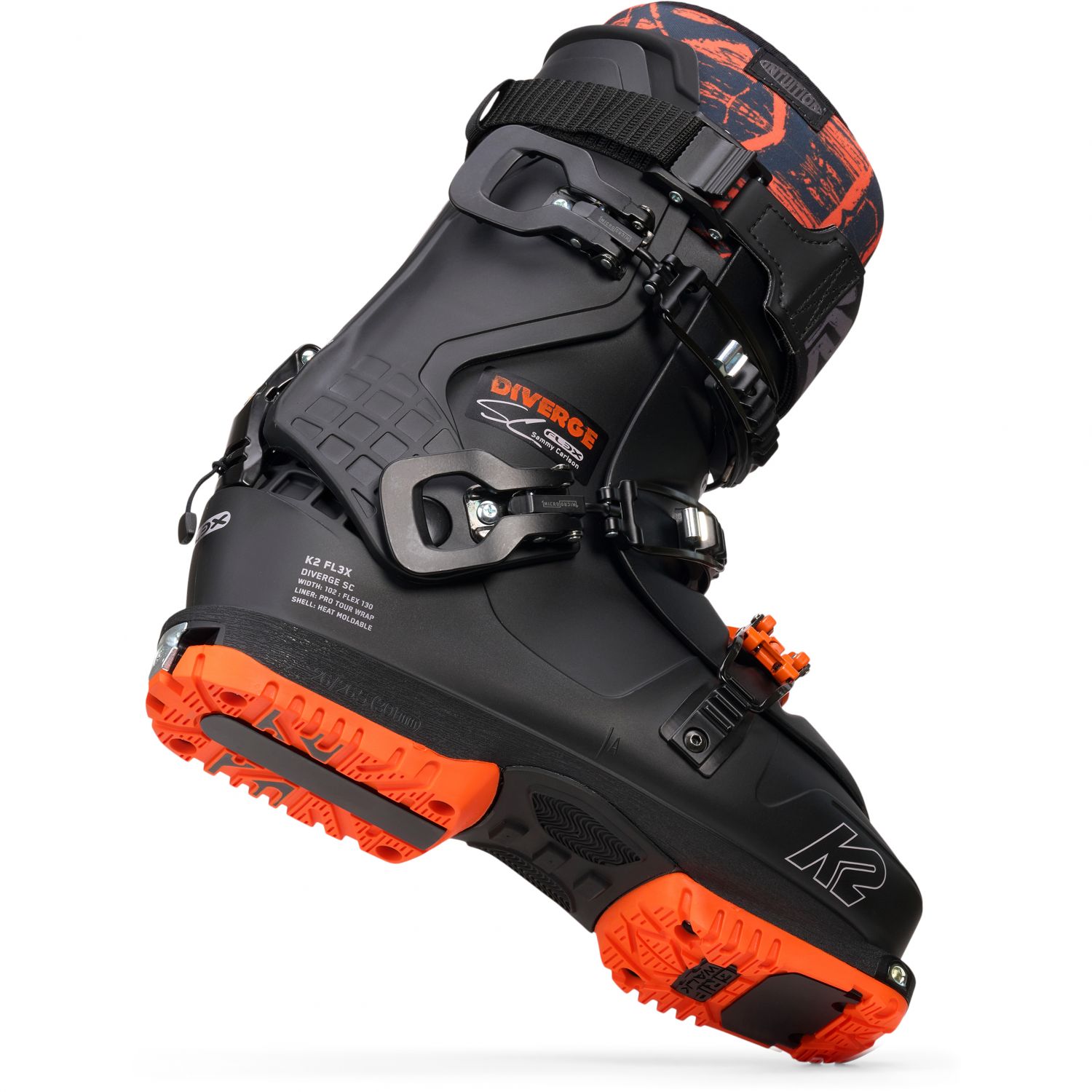 K2 Diverge SC, monot, miesten, musta/punainen