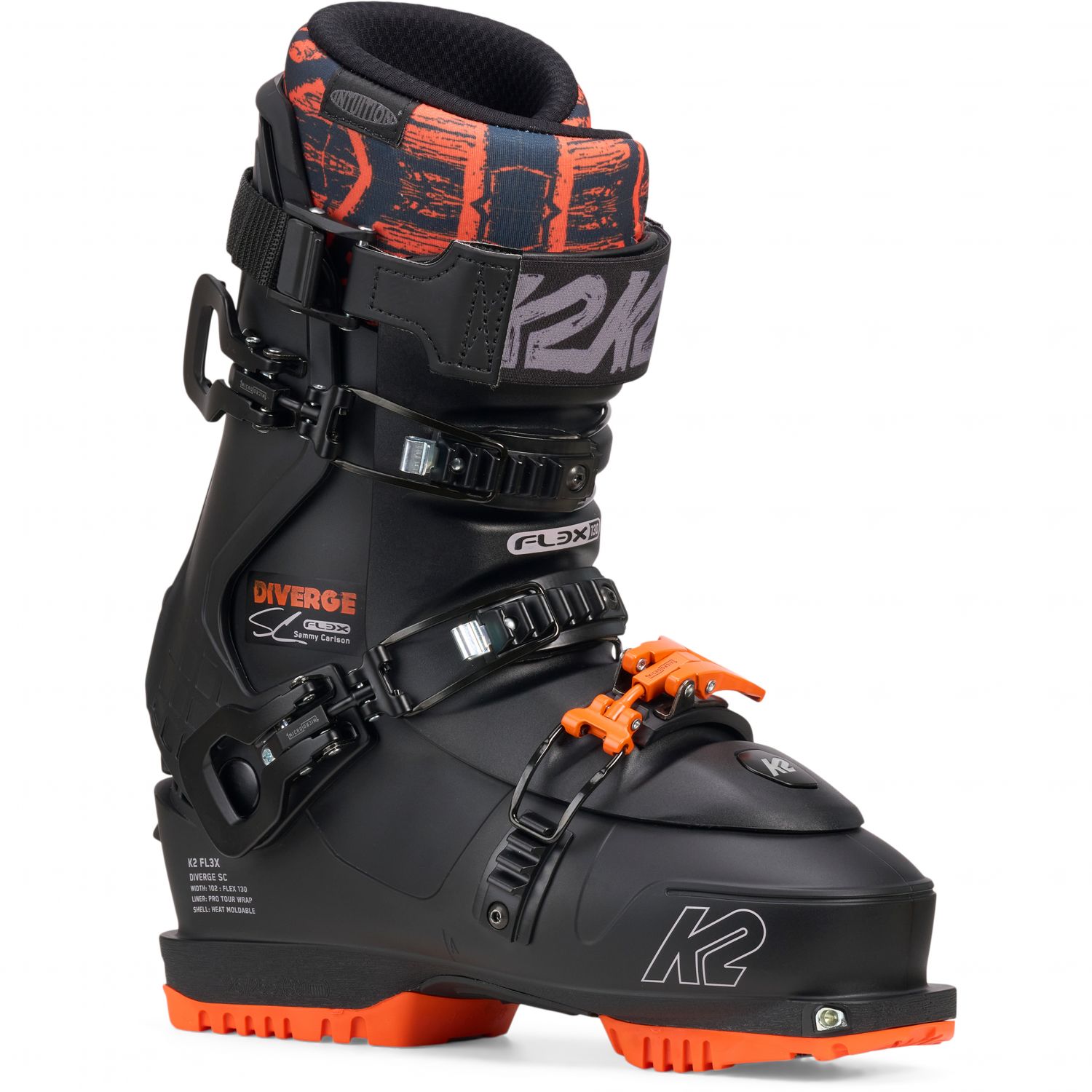 K2 Diverge SC, monot, miesten, musta/punainen
