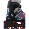 K2 Eddie Pro, kolieskové korčule, junior, čierna/modrá