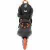 K2 F.I.T. 80 Alu, patines en línea, hombre, negro/naranja