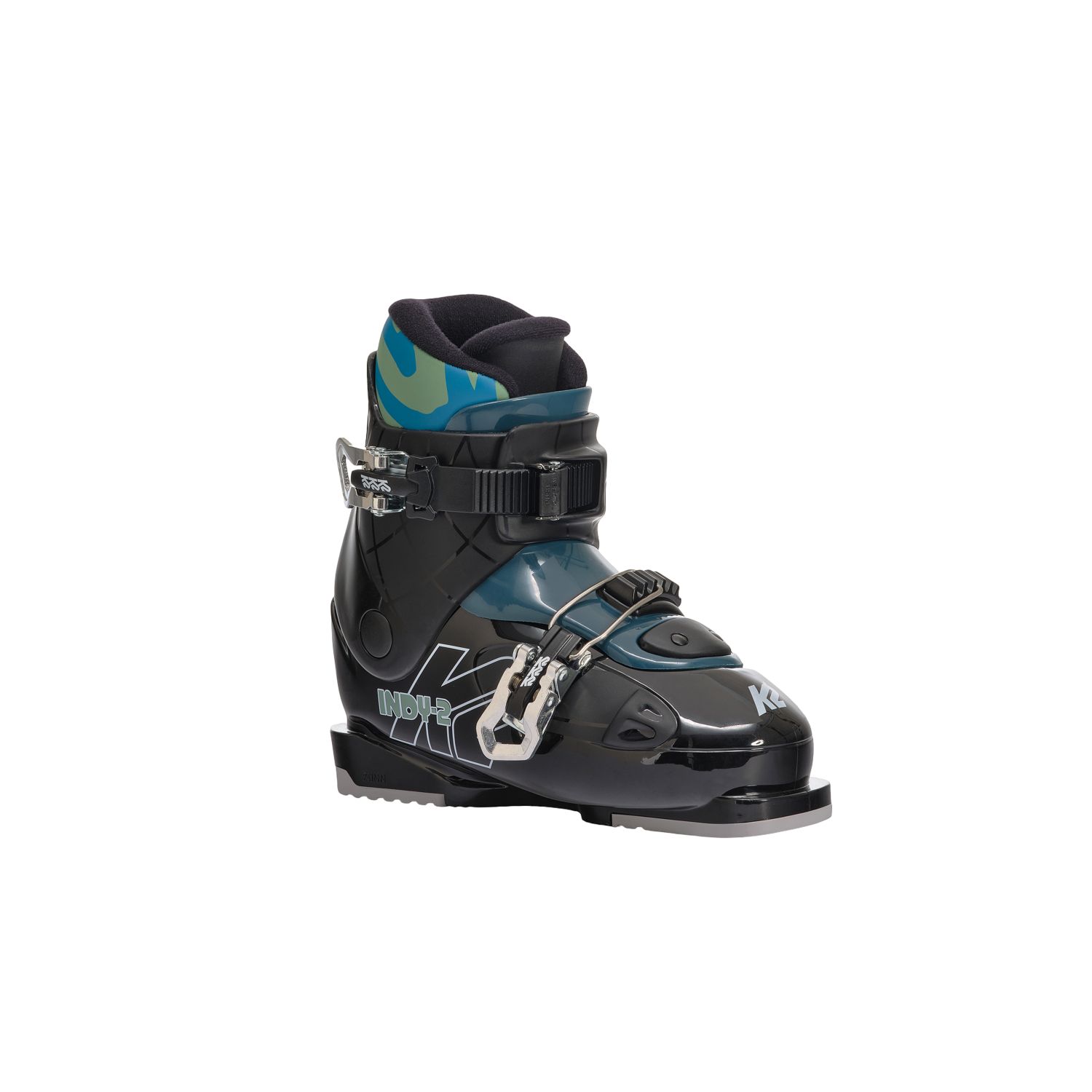 K2 Indy 2, laskettelumonot, junior, musta