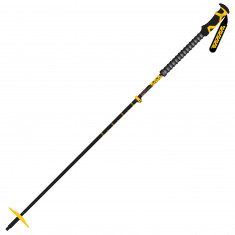 K2 Lockjaw Carbon Plus, lyžiarske palice, čierna
