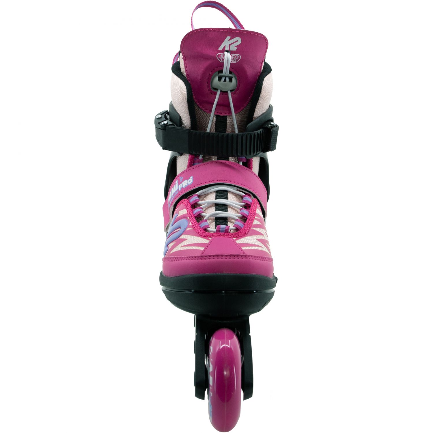 K2 Lumi Pro, inline skates, junior, pink/blue