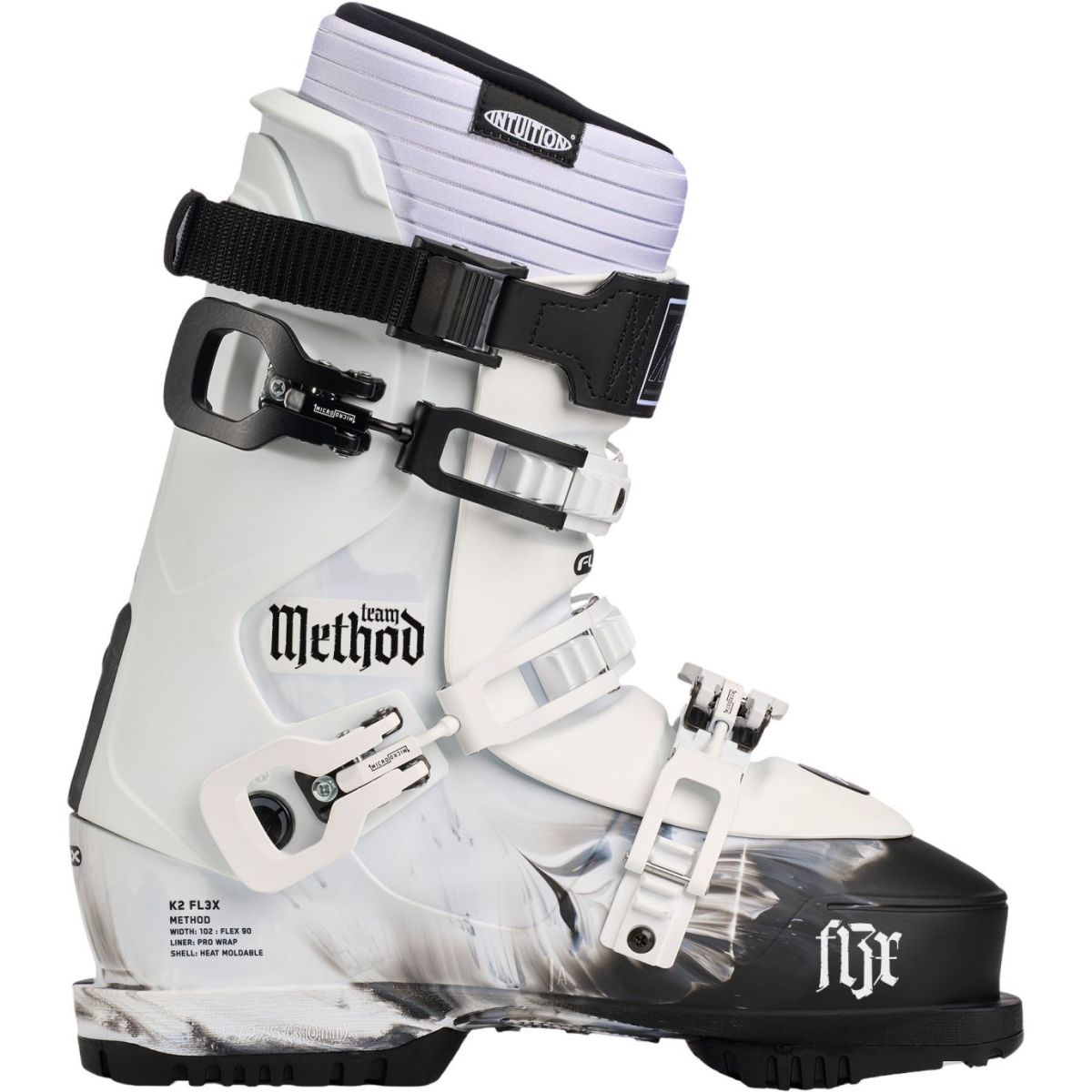 K2 Method Team, Pjäxor, Herr, Vit/Svart