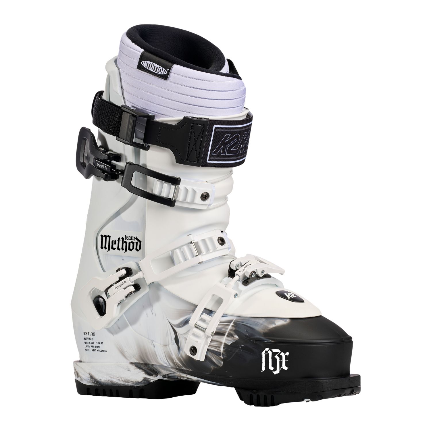 K2 Method Team, scarponi da sci, uomo, bianco/nero